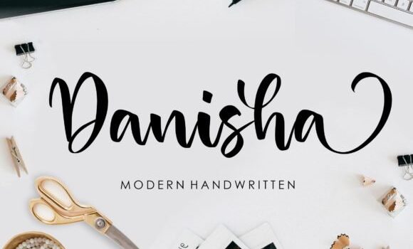 Danisha Font Fonts Free Download Danisha Font - Featured Image