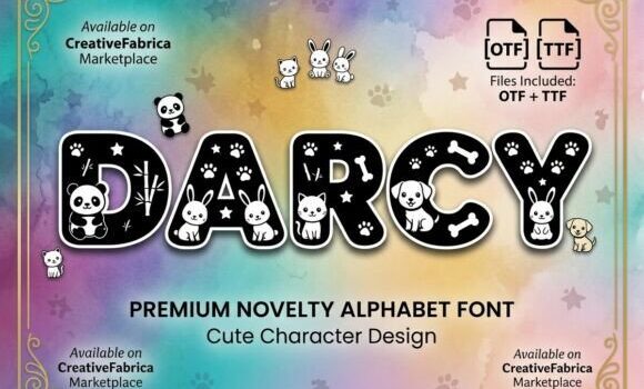 Darcy Font Fonts Free Download Darcy Font - Featured Image
