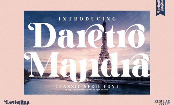 Daretro Mandra Font - Featured Image