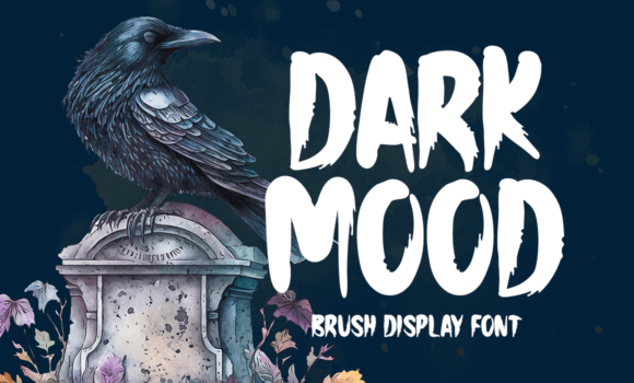 Dark Mood Font - Featured Image