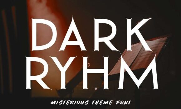 Dark Ryhm Font Fonts Free Download Dark Ryhm Font - Featured Image