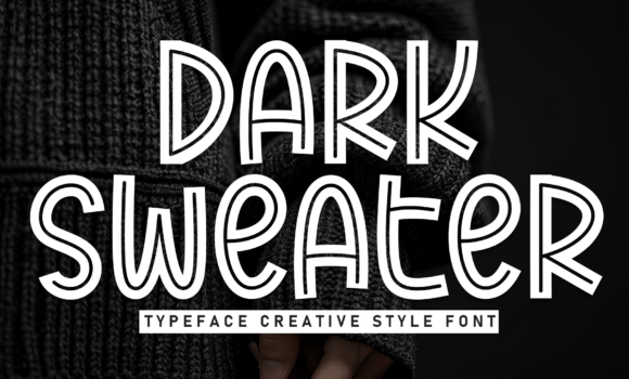 Dark Sweater Font Fonts Free Download Dark Sweater Font - Featured Image