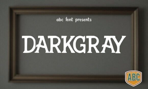 Darkgray Font - Featured Image
