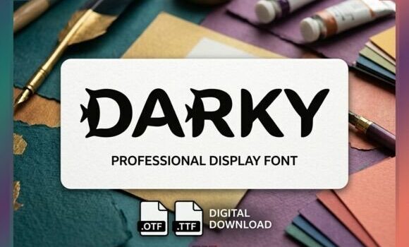 Darky Font Fonts Free Download Darky Font - Featured Image