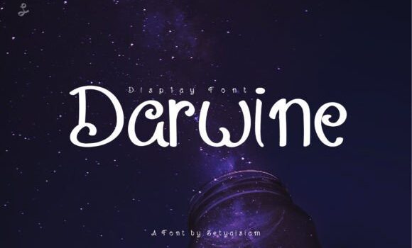 Darwine Font Fonts Free Download Darwine Font - Featured Image