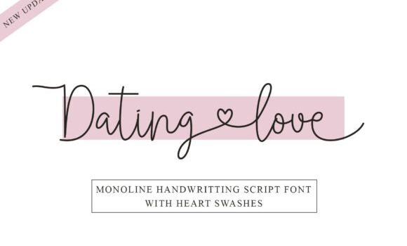 Dating Love Font - Featured Image