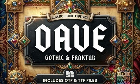 Dave Font Fonts Free Download Dave Font - Featured Image