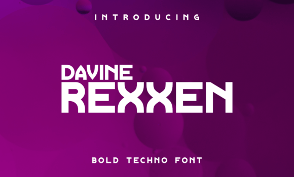 Davine Rexxen Font - Featured Image