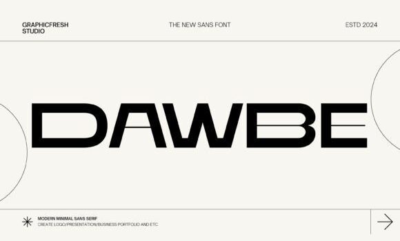 Dawbe Font Fonts Free Download Dawbe Font - Featured Image
