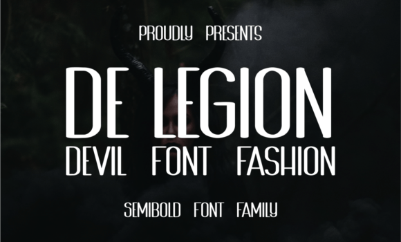 De Legion Devil Font - Featured Image