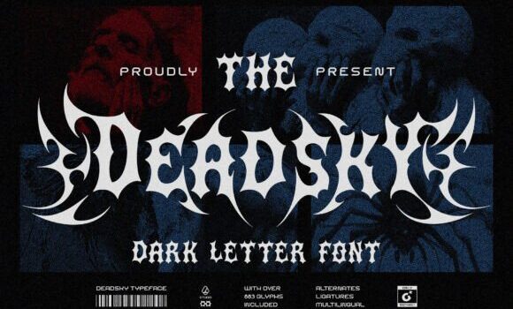 Dead Sky Font Fonts Free Download Dead Sky Font - Featured Image