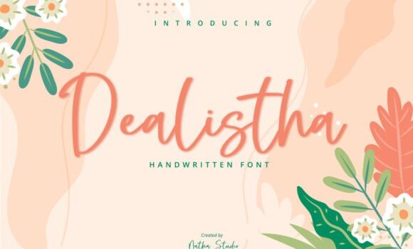 Dealistha Font Fonts Free Download Dealistha Font - Featured Image