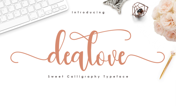 Dealove Script Font - Featured Image
