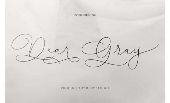 Dear Gray Font - Featured Image