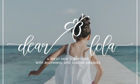 Dear Lola Font Fonts Free Download