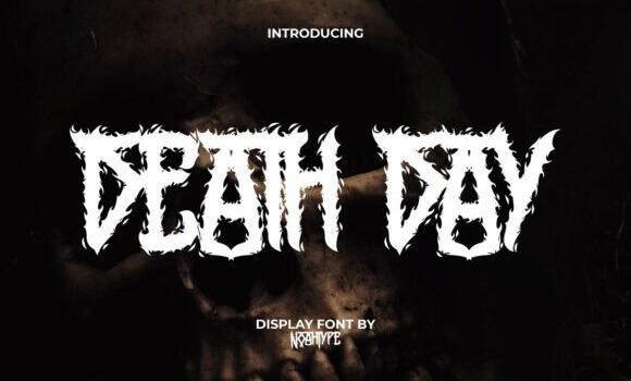 Death Day Font - Featured Image