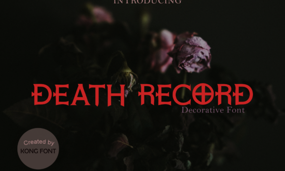 Death Record Font - Featured Image