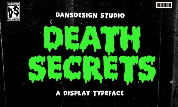 Death Secrets Font - Featured Image
