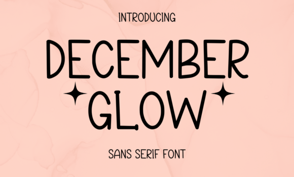 December Glow Font - Featured Image