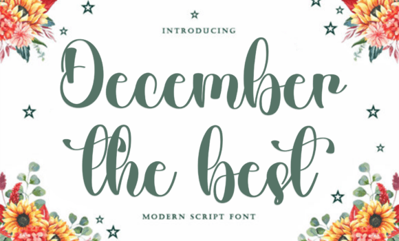 December Thebest Font - Featured Image