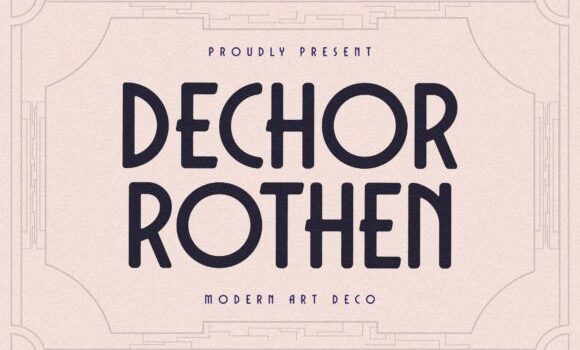 Dechor Rothen Font Fonts Free Download Dechor Rothen Font - Featured Image