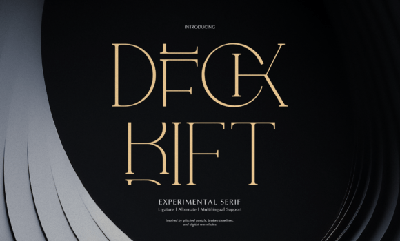 Deck Rift Font - Featured Image