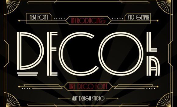 Decola Font Fonts Free Download Decola Font - Featured Image