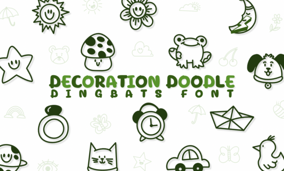 Decoration Doodle Font Fonts Free Download Decoration Doodle Font - Featured Image