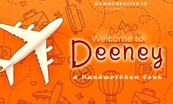 Deeney Font - Featured Image