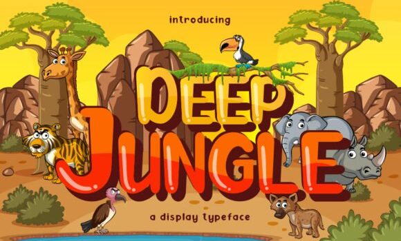Deep Jungle Font Fonts Free Download Deep Jungle Font - Featured Image