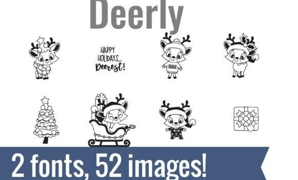Deerly Dingbats Font Fonts Free Download Deerly Dingbats Font - Featured Image