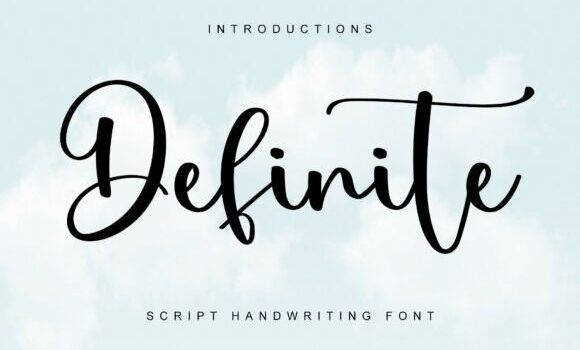 Definite Font Fonts Free Download Definite Font - Featured Image
