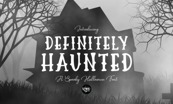 Definitely Haunted Font - Featured Image