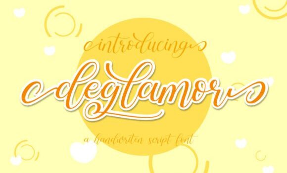 Deglamor Font Fonts Free Download Deglamor Font - Featured Image
