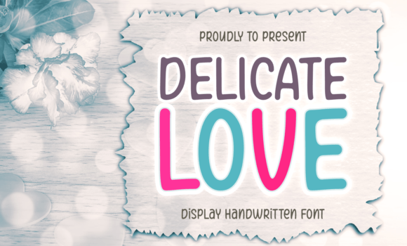 Delicate Love Font - Featured Image