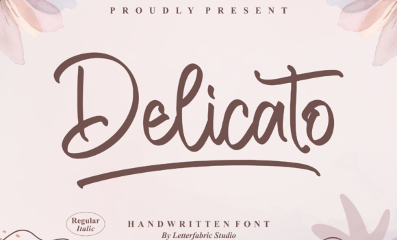 Delicato Font Fonts Free Download Delicato Font - Featured Image