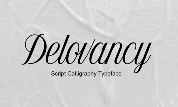 Delovancy Font Fonts Free Download Delovancy Font - Featured Image