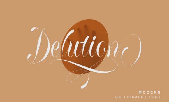 Delution Font Fonts Free Download Delution Font - Featured Image