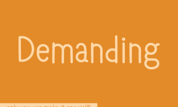 Demanding Font Fonts Free Download Demanding Font - Featured Image