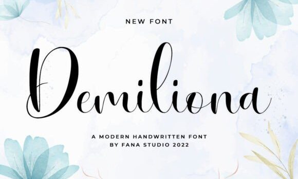 Demiliona Font Fonts Free Download Demiliona Font - Featured Image