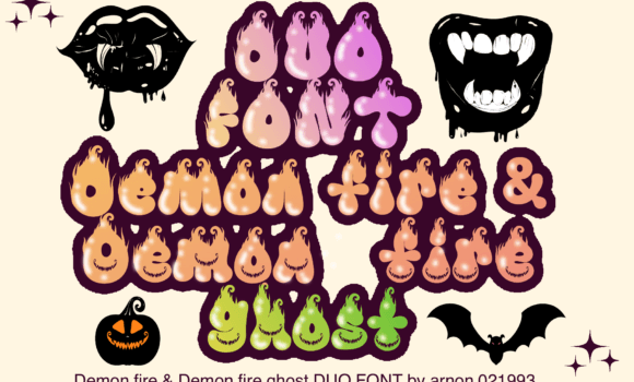 Demon Fire Duo Font Fonts Free Download Demon Fire Duo Font - Featured Image