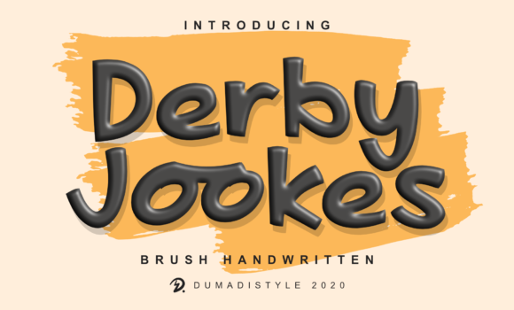 Derby Jookes Font - Featured Image