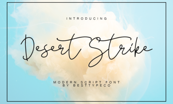 Desert Strike Font Fonts Free Download Desert Strike Font - Featured Image