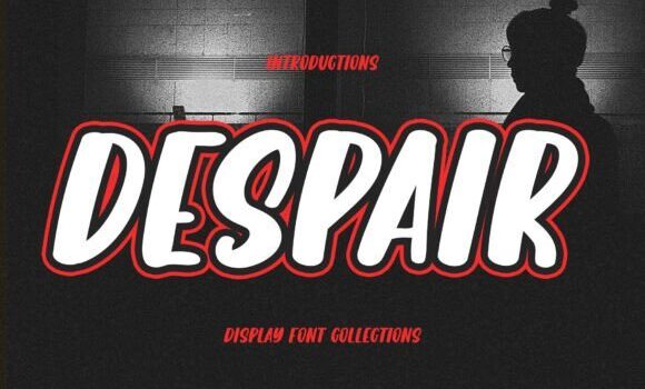 Despair Font - Featured Image