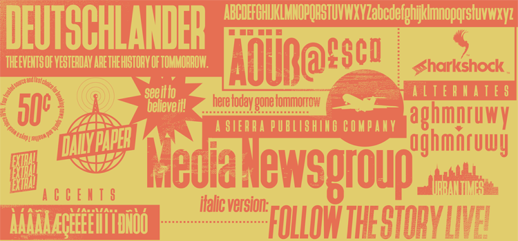 Deutschlander Font - Featured Image