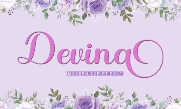Devina Font Fonts Free Download Devina Font - Featured Image