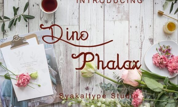 Dhino Phalax Font - Featured Image