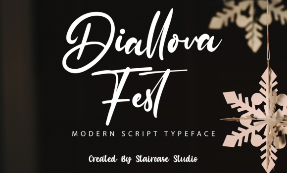 Diallova Fest Font - Featured Image