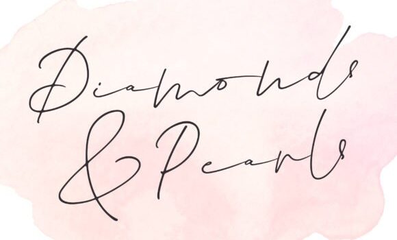 Diamonds & Pearls Font - Featured Image