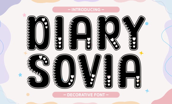 Diary Sovia Font Fonts Free Download Diary Sovia Font - Featured Image